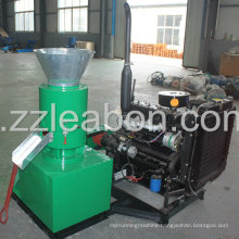 Diesel Engine Driven Flat Die Wood Pelletizer